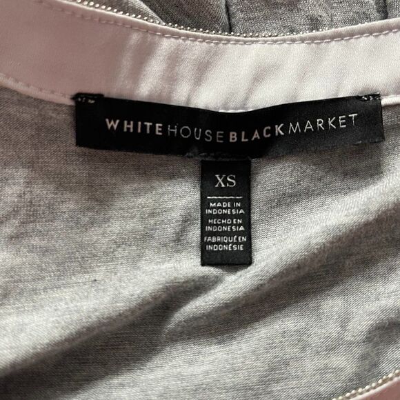 White House Black Market Swing Top Metallic Hem - Picture 3 of 3